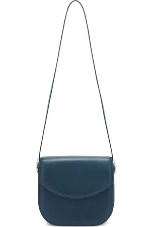 Jil Sander Coin leather crossbody bag