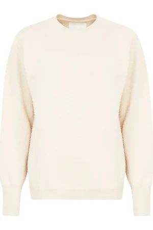 Maison Margiela Crew-neck cashmere-cotton jumper