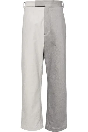 Thom Browne Two-tone denim jeans