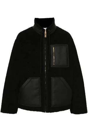 Moschino Faux-shearling jacket