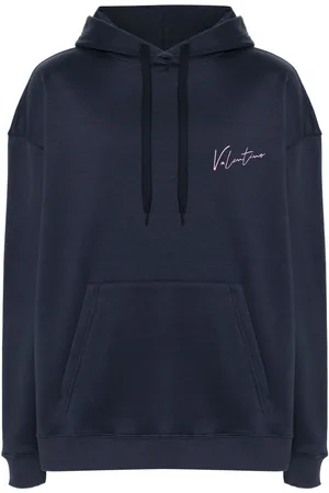 VALENTINO GARAVANI Logo-embroidered hoodie