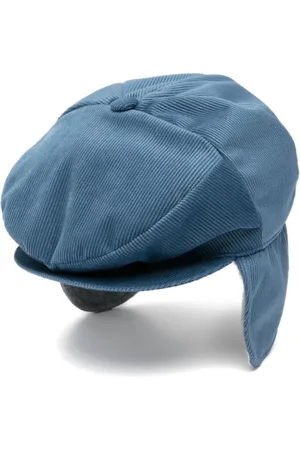 COLORICHIARI Corduroy baker boy hat