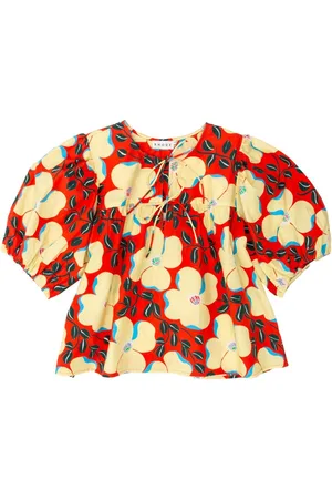 Rhode Javier floral-print top