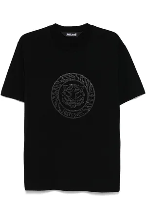 Roberto Cavalli Tiger logo T-shirt