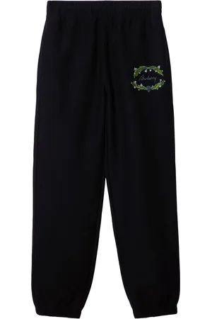 Burberry Logo-embroidered track pants