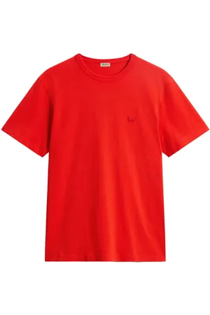 Woolrich Logo-patch organic cotton T-shirt