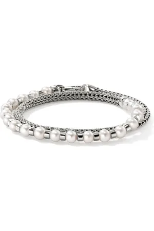 John Hardy JH Essential Wrap pearl bracelet