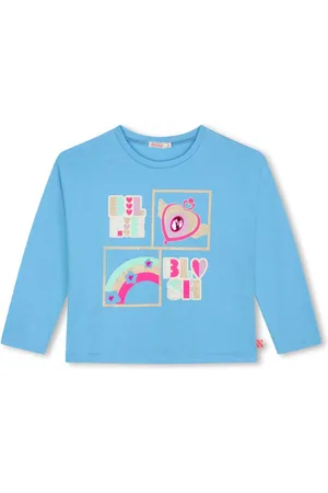Billieblush Logo-embellished cotton T-shirt