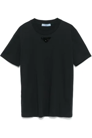 Prada Bead-embellished T-shirt