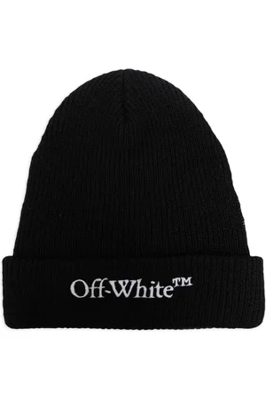 OFF-WHITE Logo-embroidered beanie