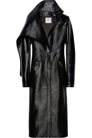 Courrèges Vinyl trench coat