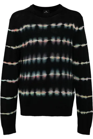 Paul Smith Intarsia-knit cotton jumper
