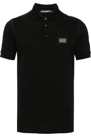 Dolce & Gabbana Branded-tag cotton piqu?? polo shirt
