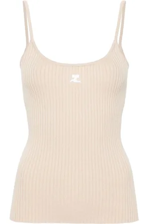 Courrèges Reedition ribbed top