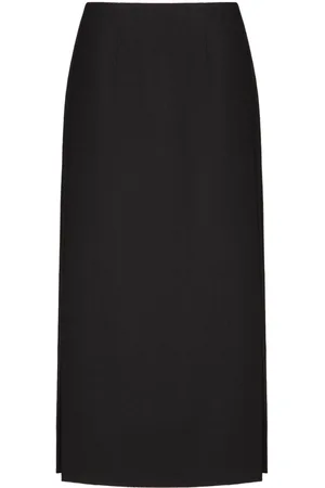 VALENTINO GARAVANI Grisaille midi skirt