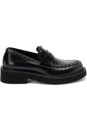 VALENTINO GARAVANI Rockstud leather loafers
