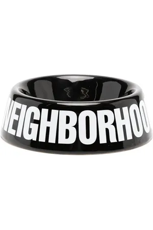 NEIGHBORHOOD Logo dog bowl