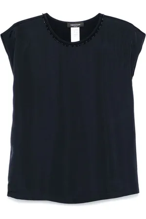 Fabiana Filippi Bead-detailed blouse