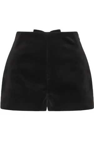 VALENTINO GARAVANI Velvet shorts