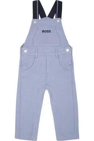 HUGO BOSS Logo-embroidered dungaree