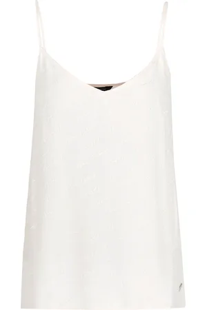 Armani Exchange Monogram-pattern tank top
