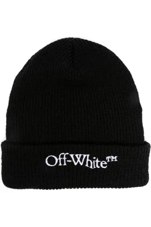 OFF-WHITE Logo-embroidered beanie