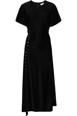 Paco rabanne Drap?? Pression midi dress