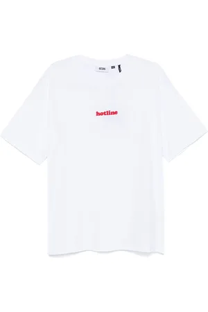 GCDS Embroidered-motif T-shirt