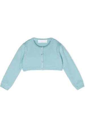 COLORICHIARI Crystal-buttons cardigan