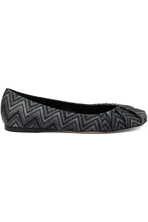 Missoni Zigzag-pattern ballerinas