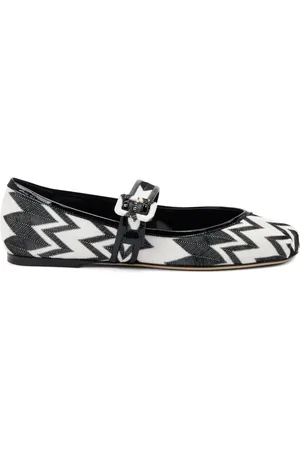 Missoni Zigzag-pattern ballerinas