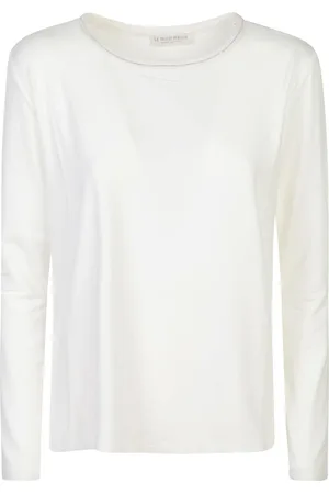 LE TRICOT PERUGIA Embellished neckline t-shirt