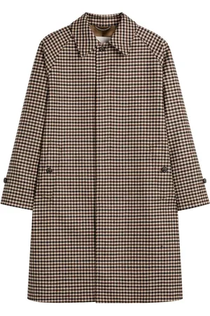 MACKINTOSH Belford checked coat