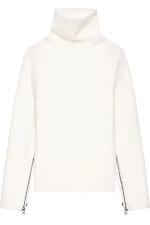 Courrèges Oversized mock-neck sweater