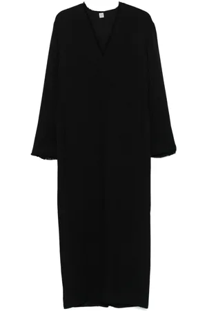 Totême Broad sabl??? maxi dress