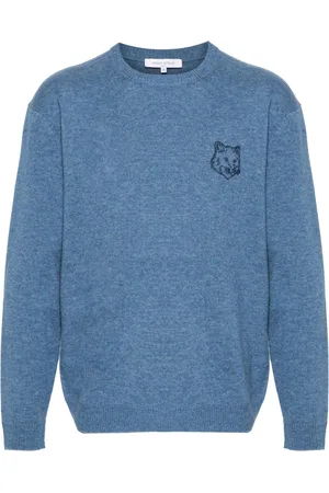 Maison Kitsuné Bold Fox Head embroidered sweater