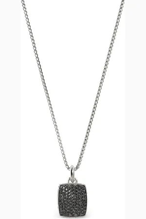John Hardy Sterling Tag sapphire necklace