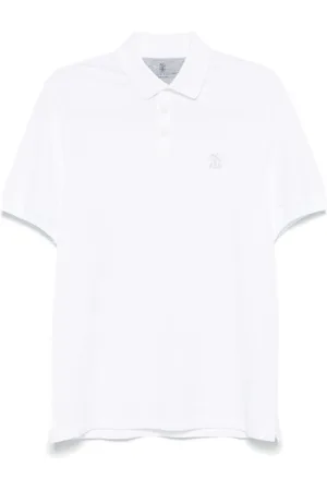 Brunello Cucinelli Logo-print polo shirt