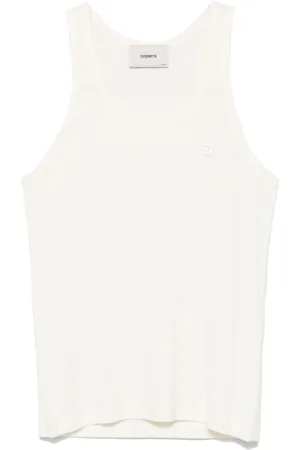 COPERNI Logo-embroidered tank top