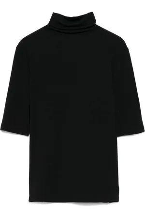 Vince Elbow-Sleeve roll-neck top