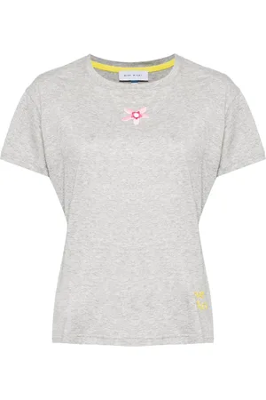 MIRA MIKATI Flower embroidery T-shirt