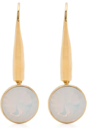 FORTE FORTE Diamant??-detail dangling earrings