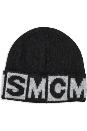 Stella McCartney Intarsia-knit logo beanie