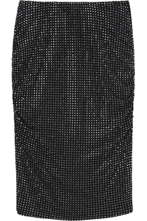 Pinko Rhinestone-embellished skirt