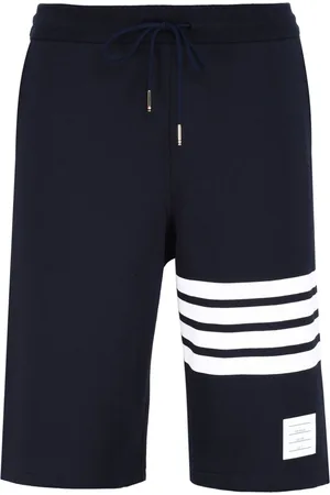 Thom Browne Engineered 4-Bar jersey track shorts