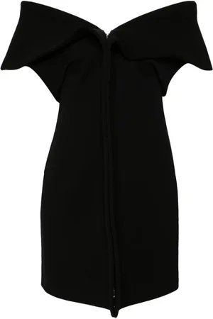 Salvatore Ferragamo Off-shoulder mini dress
