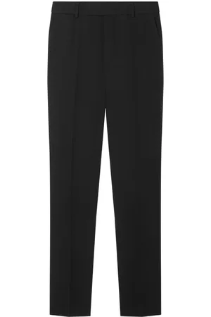 VERSACE Wool tailored trousers