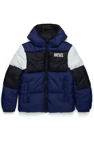 Diesel Logo-print hoodie jacket