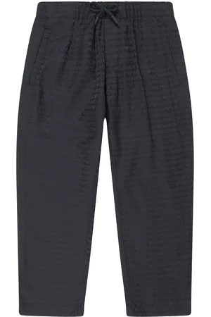 Emporio Armani Logo-print pattern trousers