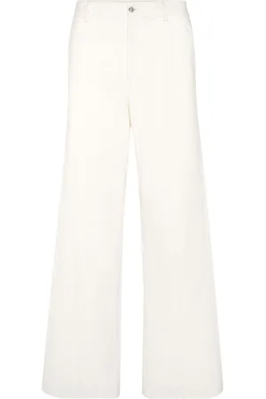 Philipp Plein Wide-leg velvet trousers